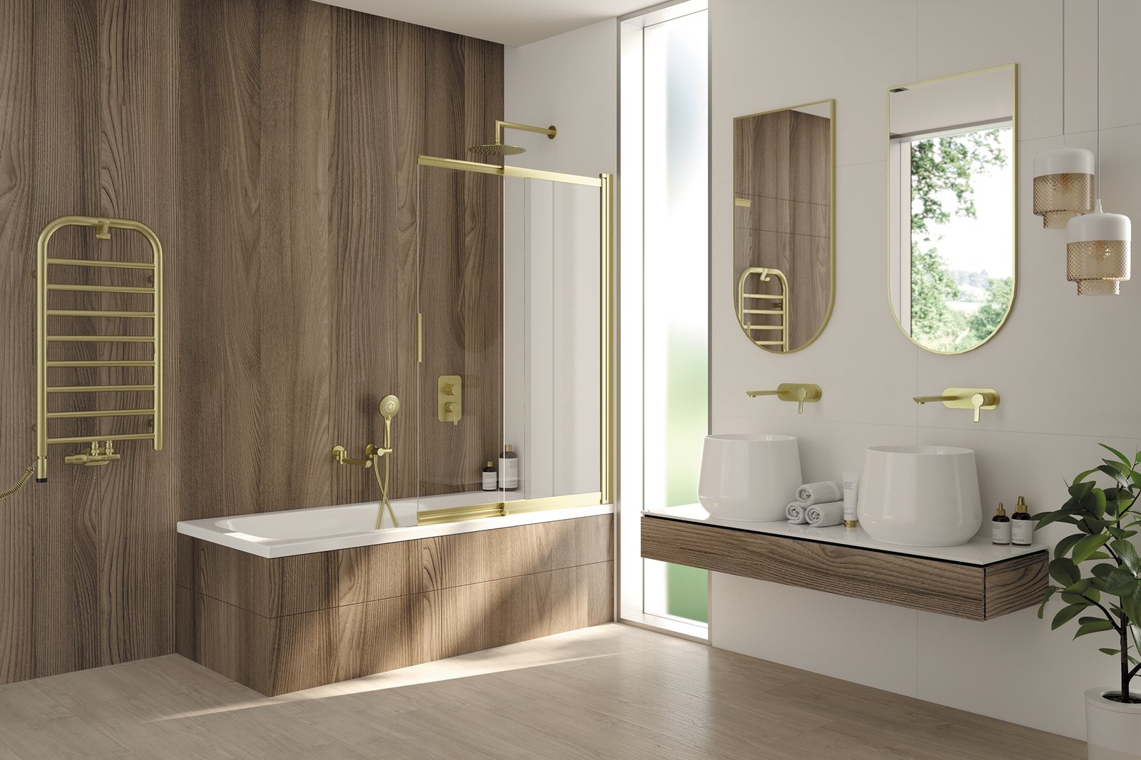 PRIZMA - Акриловая ванна, встраиваемая - 180 см - белый