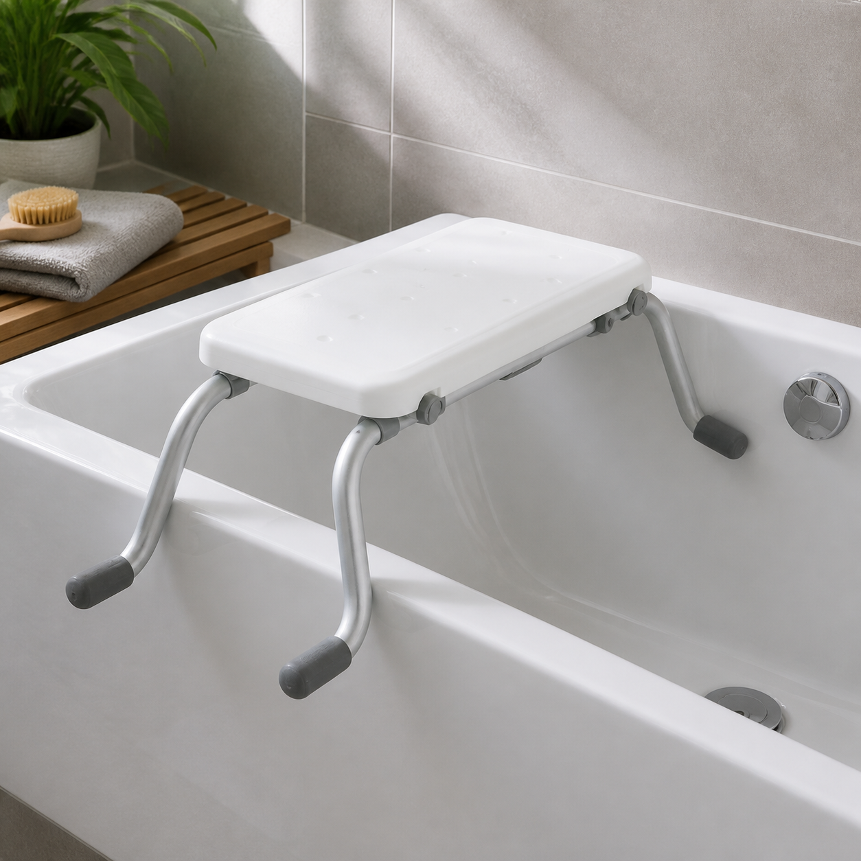 RIDDER Assistent Promo bathtub seat, white