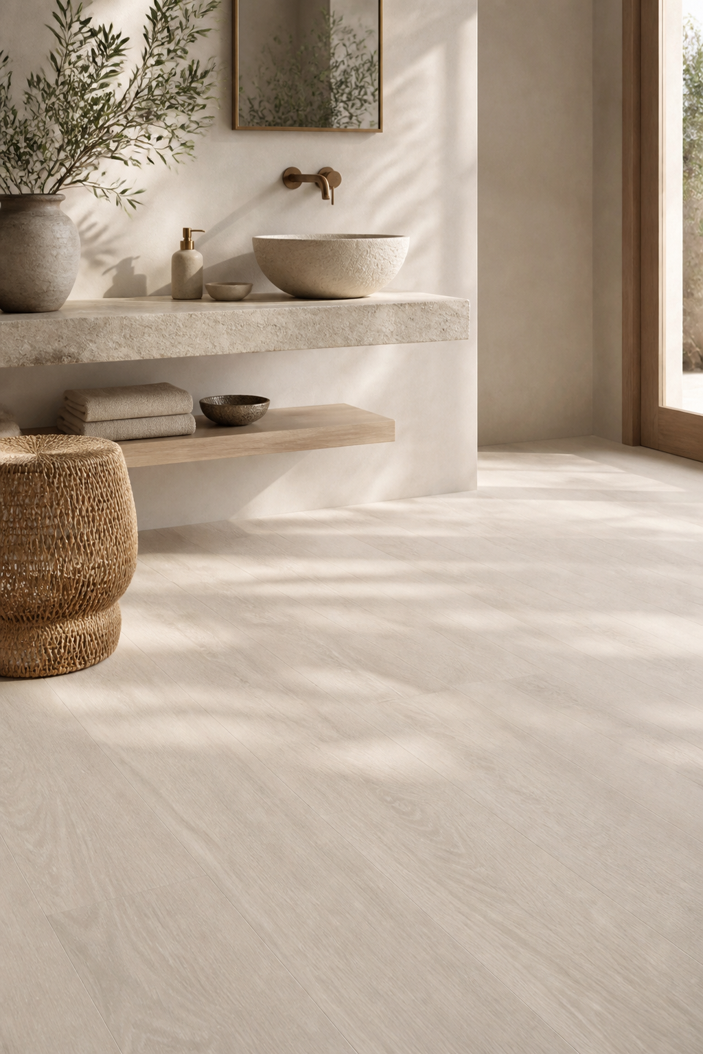 HEARTWOOD CREMA GRES SZKL. REKT. STRUKTURA MAT. 119,8×19,8 cm