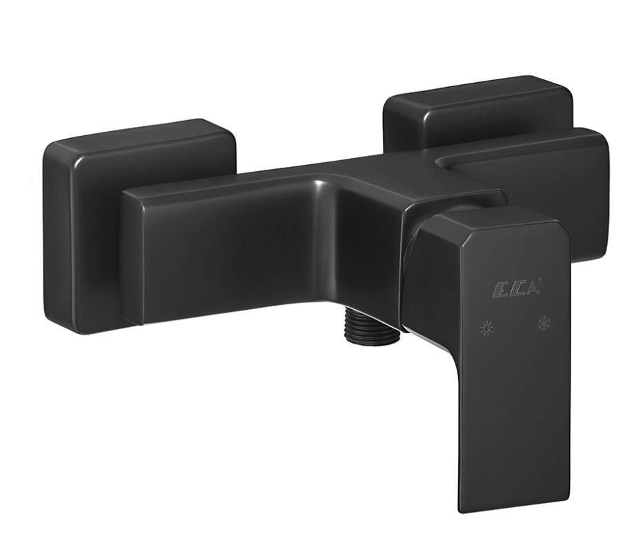 E.C.A. Tiera смеситель для душа, матовый черный