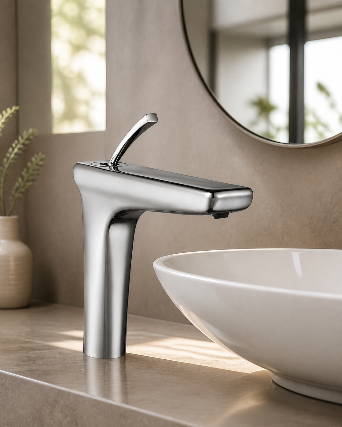 E.C.A. Novita Yüksek Tip Lavabo Bataryası (102108926HCIS)
