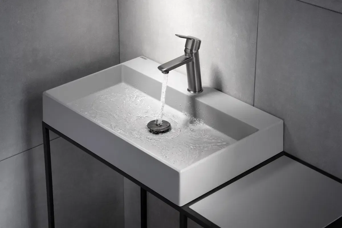 Смеситель для раковины Deante Arnika BQA_D20M, Titanium