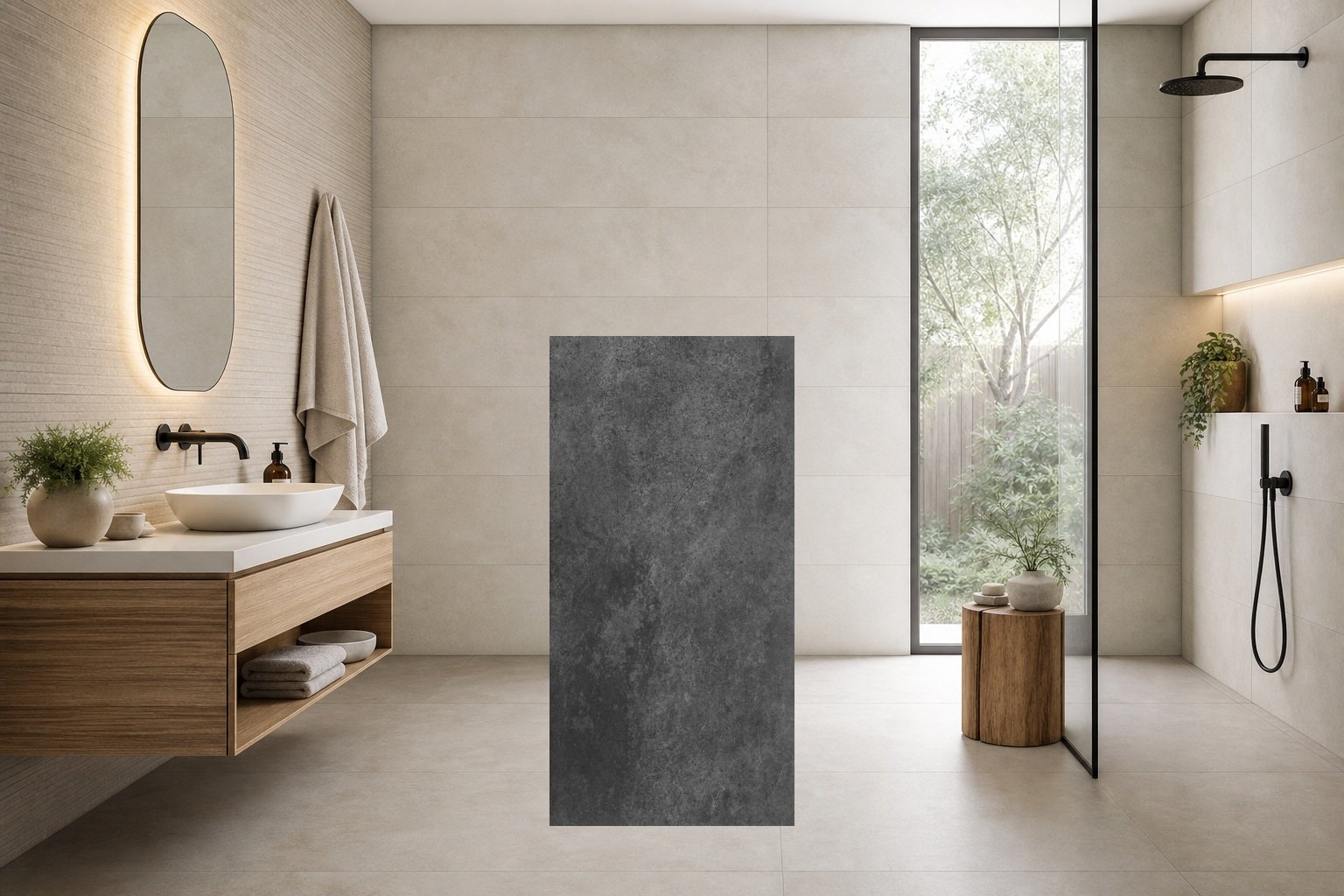 AI-assisted environment illustration; exact product image preserved