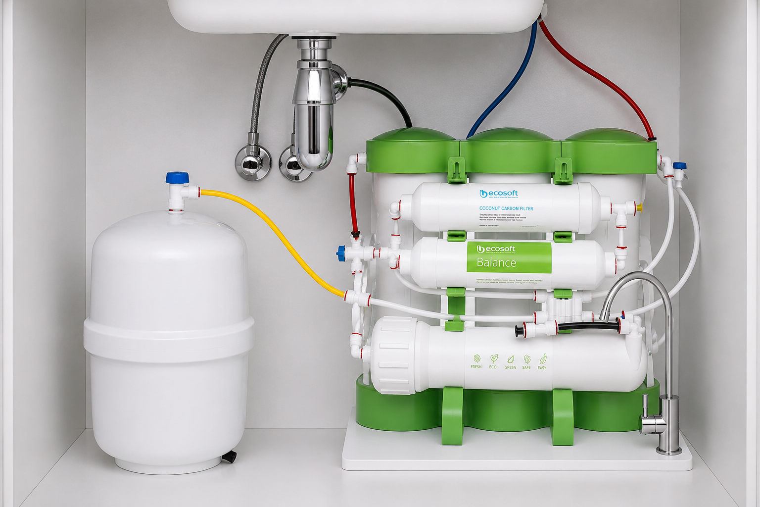 Фильтр обратного осмоса Ecosoft P'URE Balance MO675MPUREBALECO