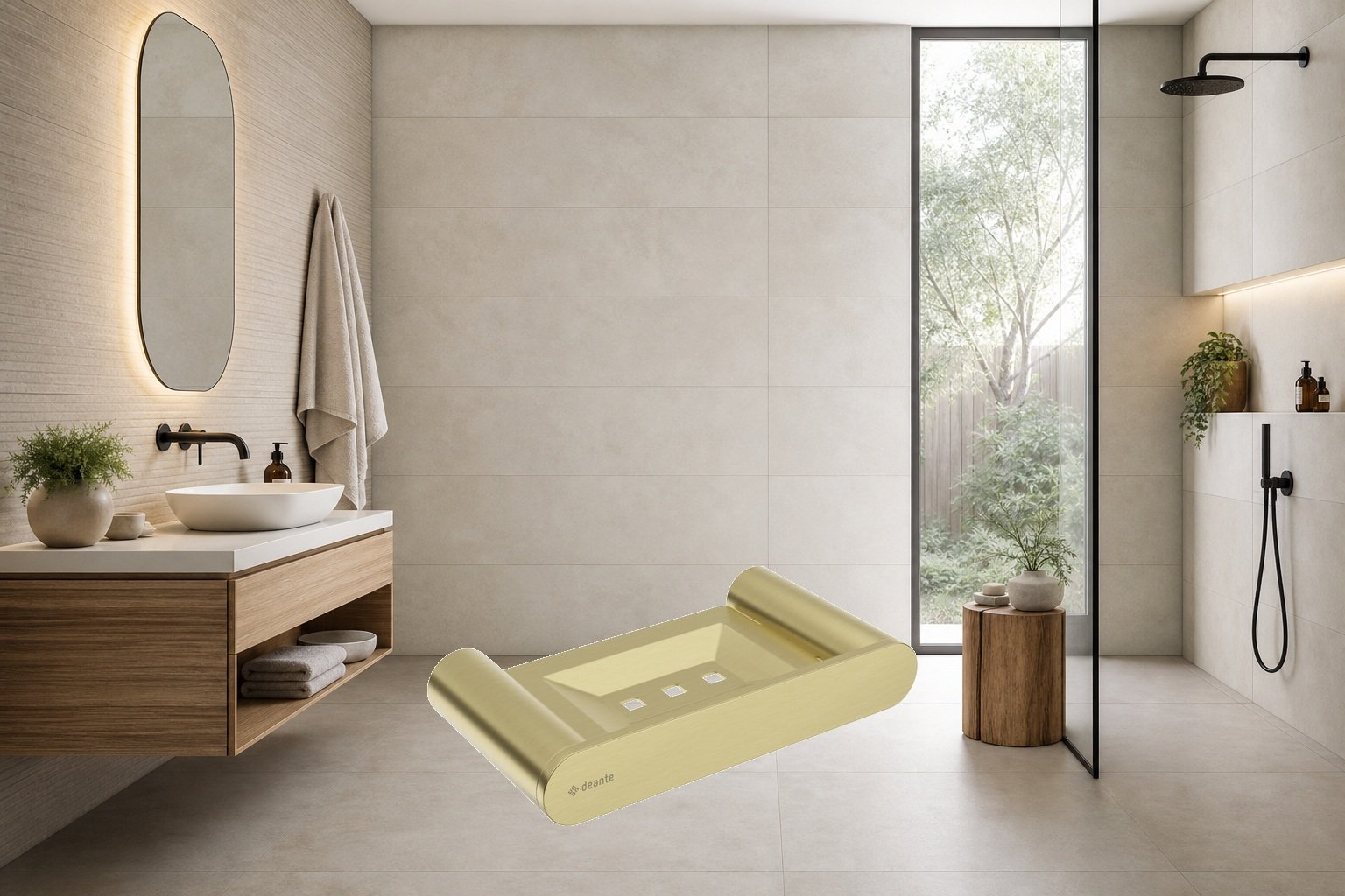 AI-assisted environment illustration; exact product image preserved