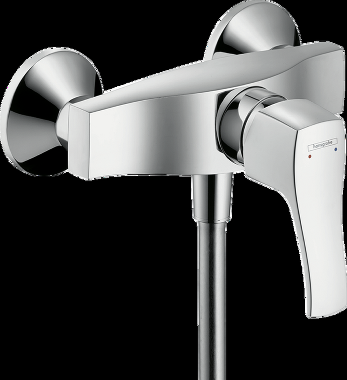 Metris Classic Single lever shower mixer for exposed installation