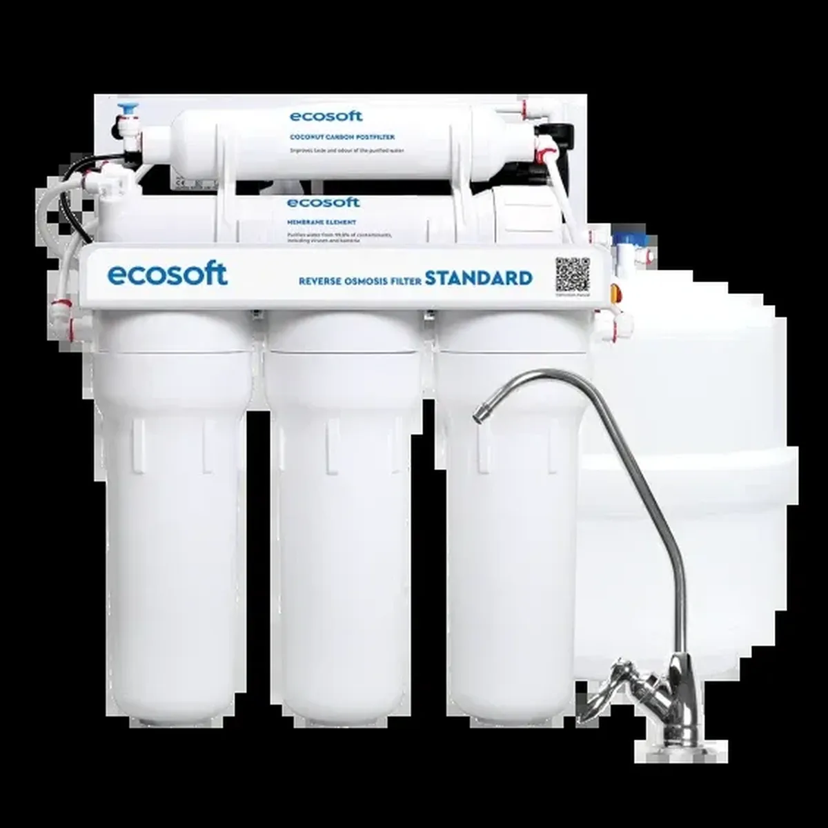 Фильтр обратного осмоса Ecosoft Standard с помпой MO550PECOSTD