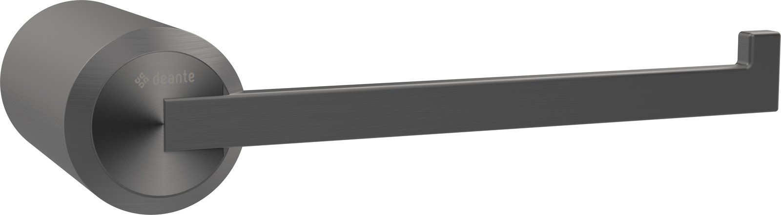 Deante Arnika wall-mounted toilet paper holder titanium