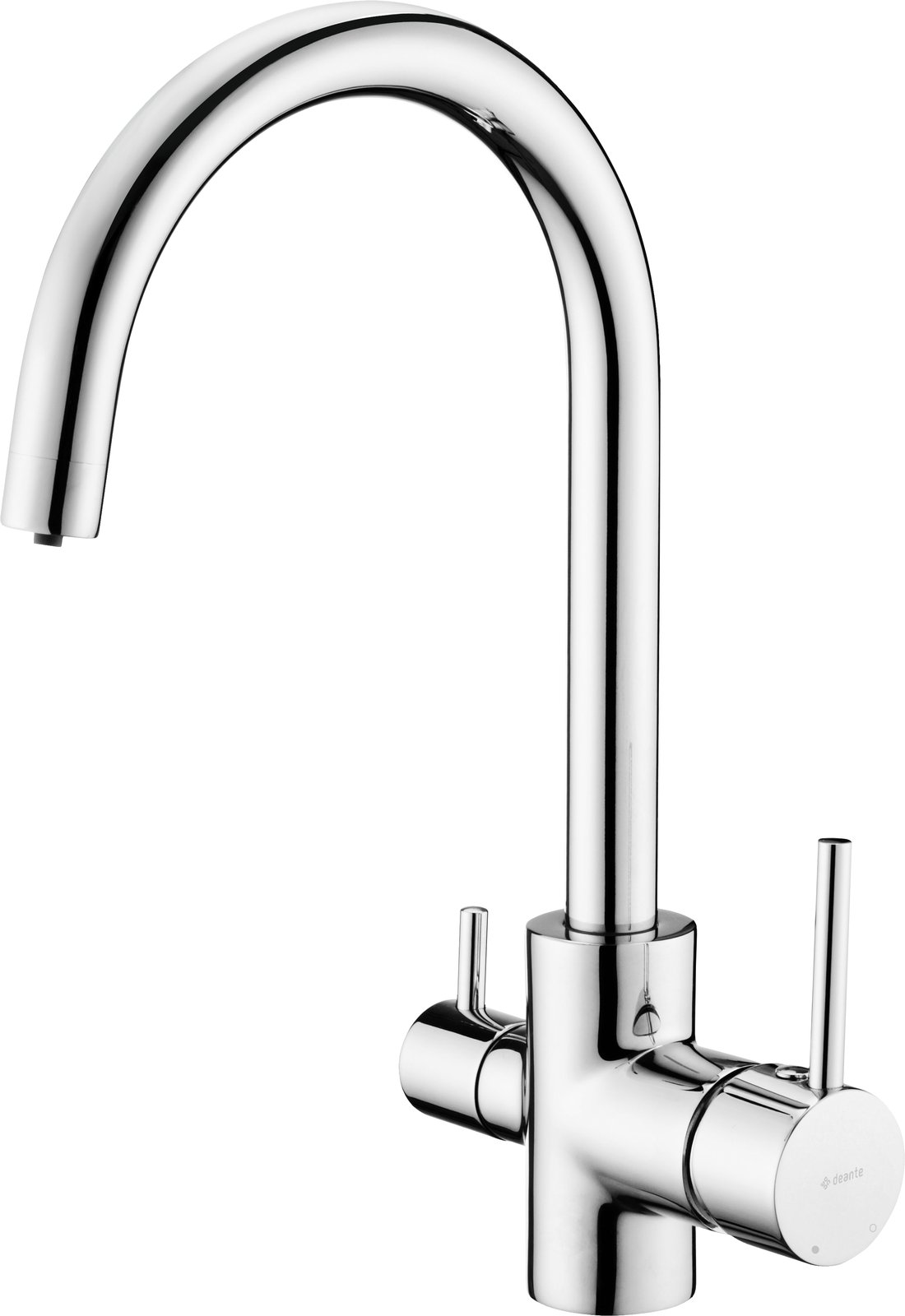 Deante kitchen tap BCH_064M chrome with water filter connection