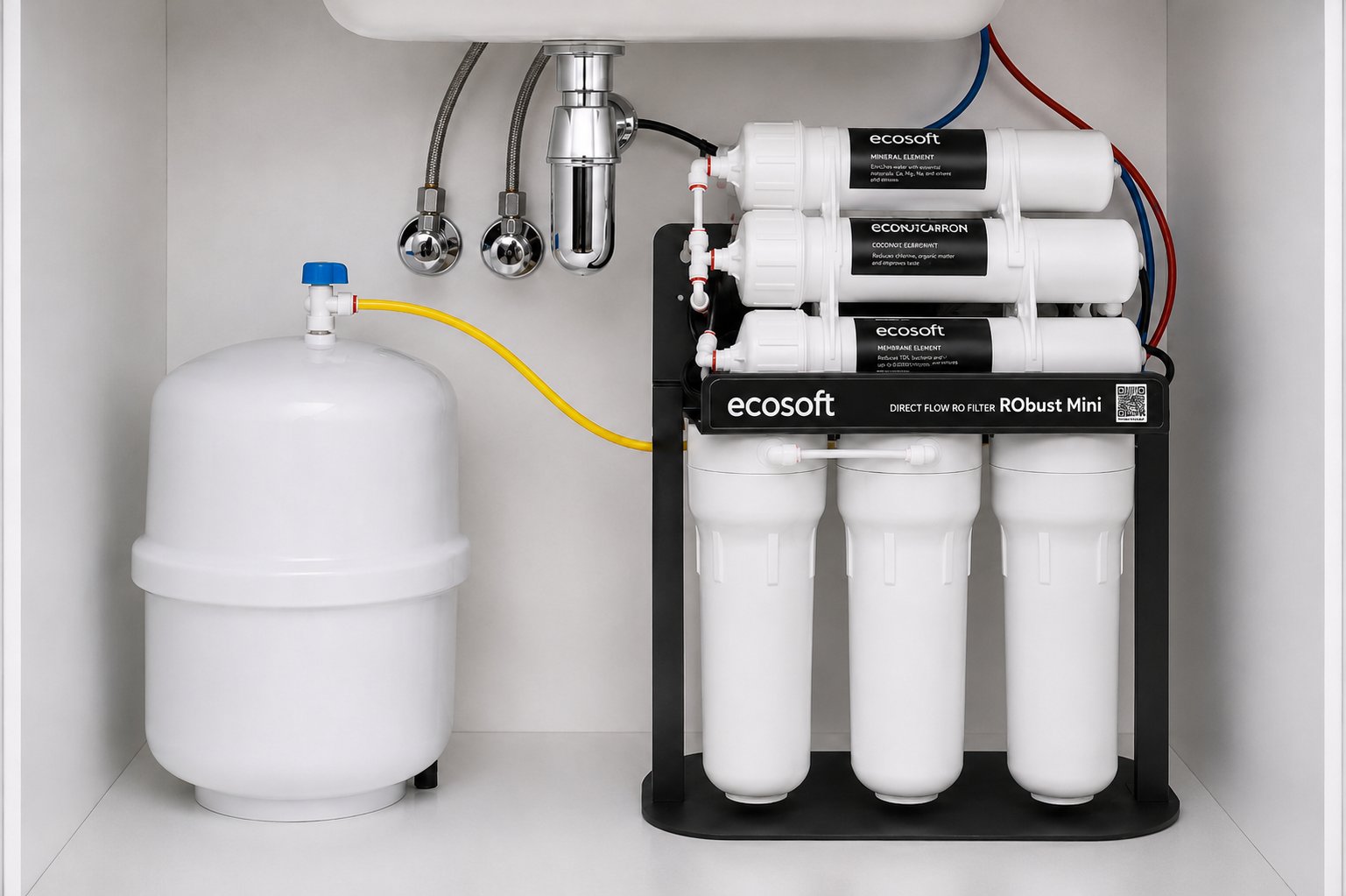 Фильтр обратного осмоса Ecosoft RObust Mini ROBUST1000STD