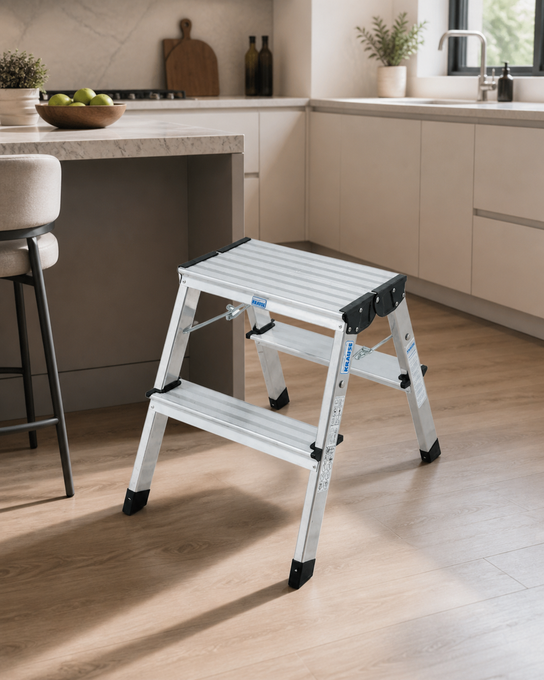 KRAUSE MONTO Treppy двусторонняя складная подставка, 2x2 ступени