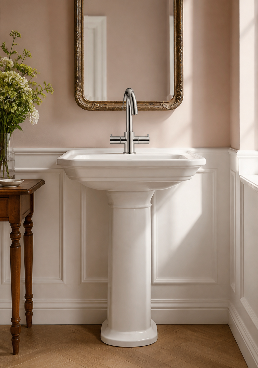 Talis 2-handle basin mixer 200 with pop-up waste set