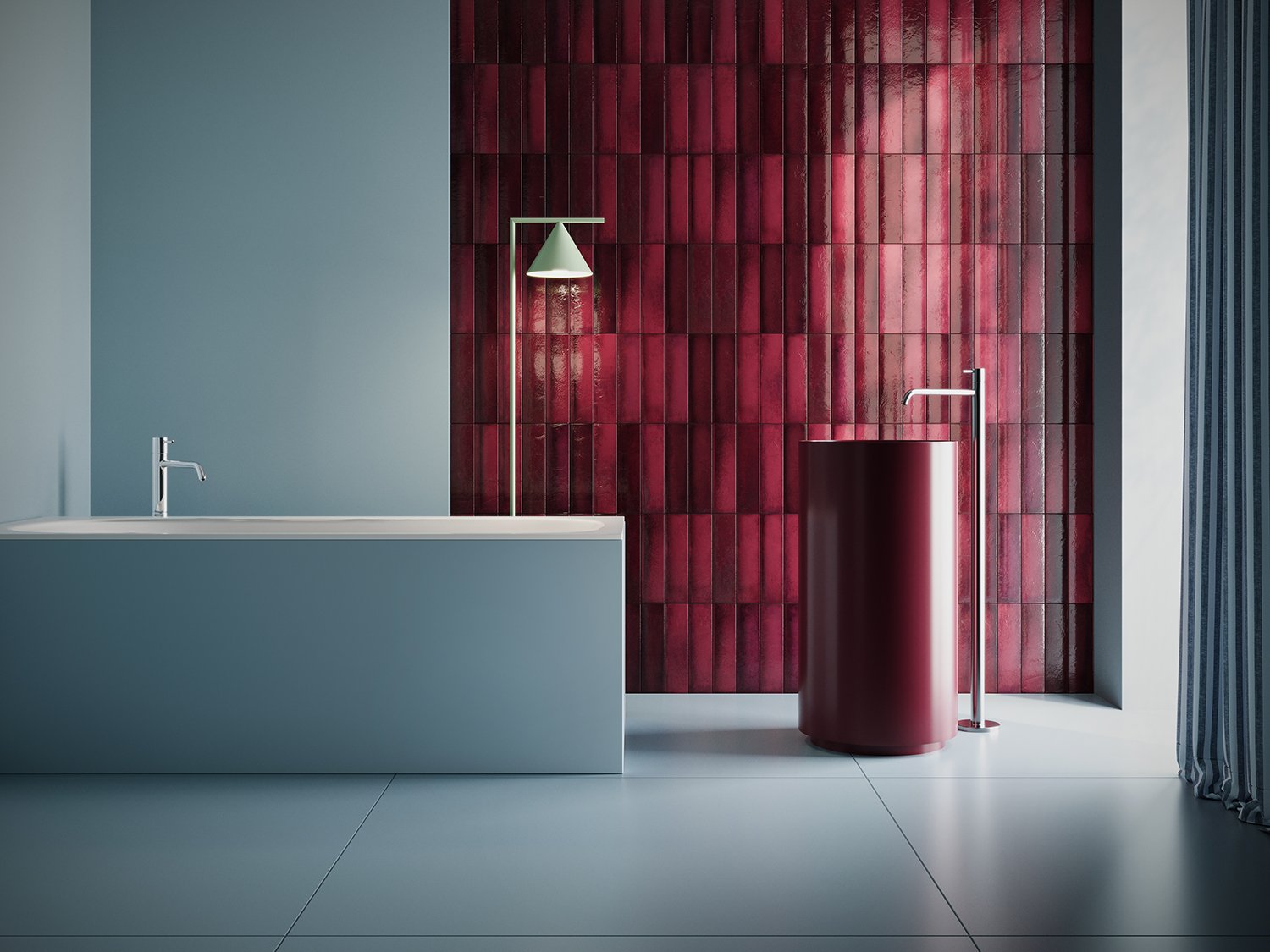 MASOVIA RUBINO B GLOSS STR 29,8×7,8×1 см